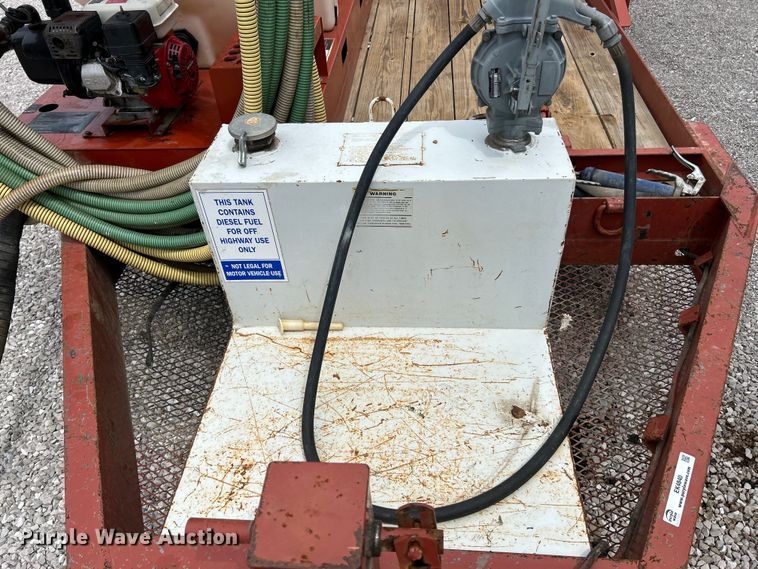 image for item EK4840 1999 Belshe T-16 directional boring unit trailer