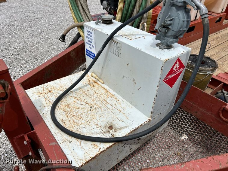 image for item EK4840 1999 Belshe T-16 directional boring unit trailer