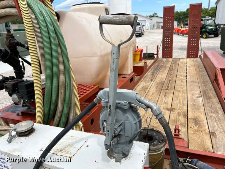 image for item EK4840 1999 Belshe T-16 directional boring unit trailer