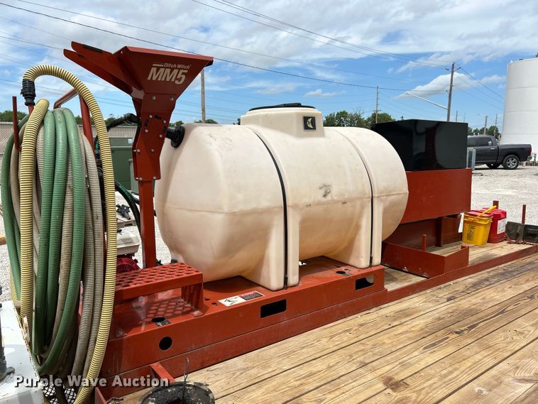 image for item EK4840 1999 Belshe T-16 directional boring unit trailer