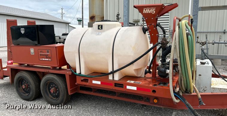 image for item EK4840 1999 Belshe T-16 directional boring unit trailer