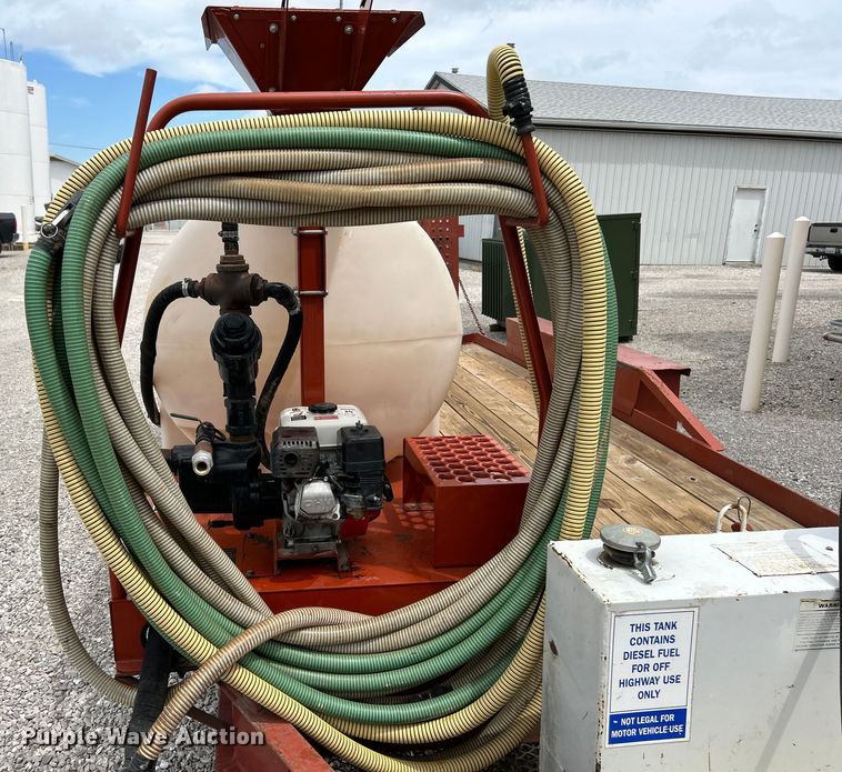 image for item EK4840 1999 Belshe T-16 directional boring unit trailer