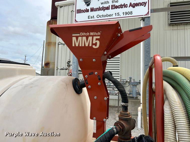 image for item EK4840 1999 Belshe T-16 directional boring unit trailer