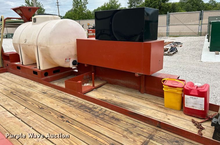 image for item EK4840 1999 Belshe T-16 directional boring unit trailer