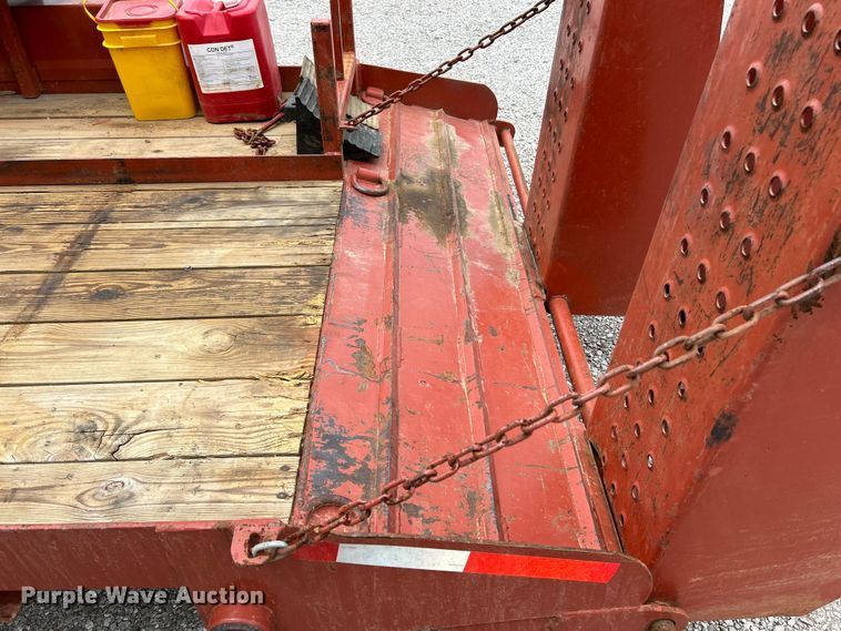 image for item EK4840 1999 Belshe T-16 directional boring unit trailer