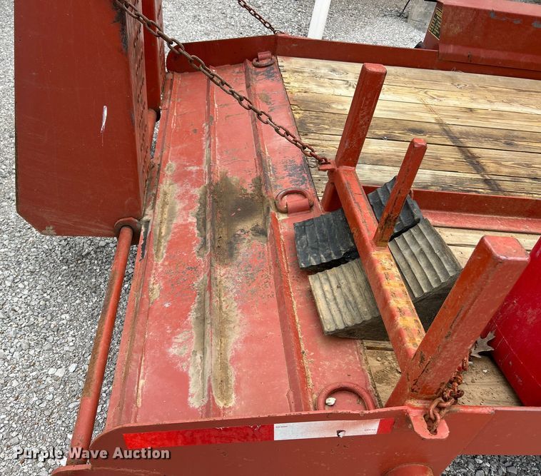 image for item EK4840 1999 Belshe T-16 directional boring unit trailer