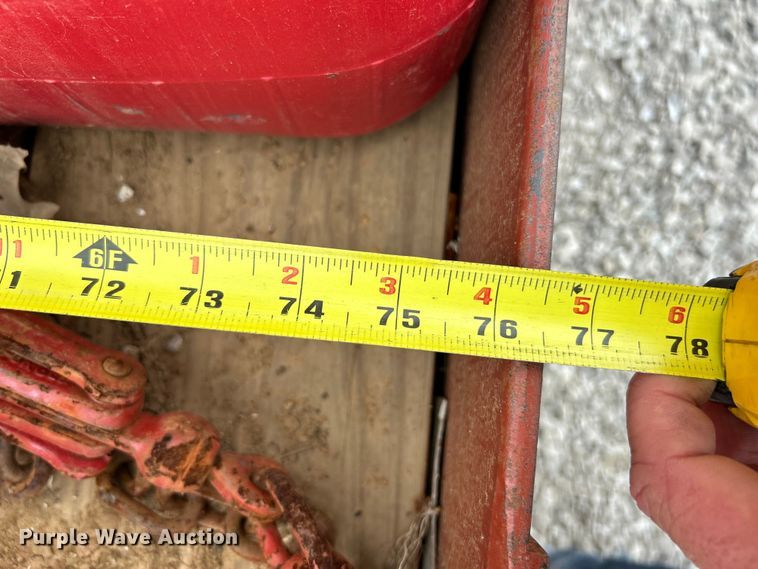 image for item EK4840 1999 Belshe T-16 directional boring unit trailer