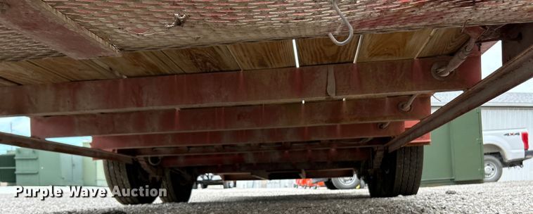 image for item EK4840 1999 Belshe T-16 directional boring unit trailer