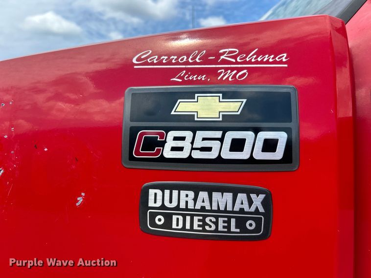 image for item EK4852 2005 Chevrolet  C8500 dump truck