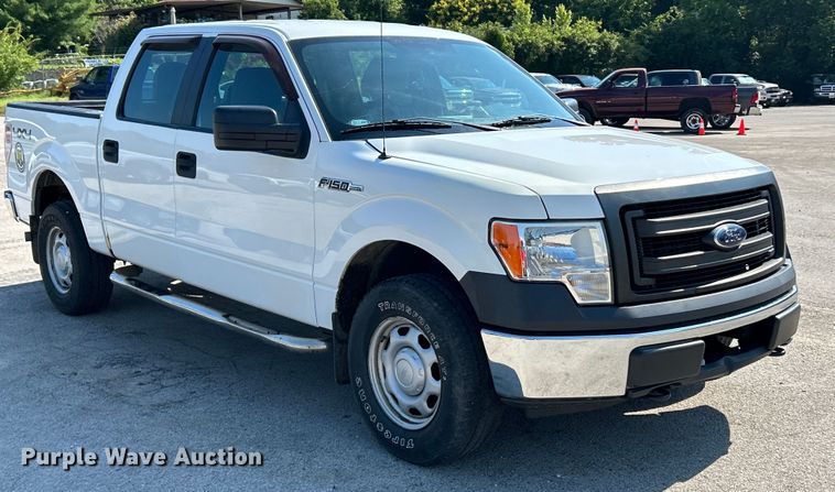 image for item EK4853 2014 Ford F150 XL SuperCrew pickup truck