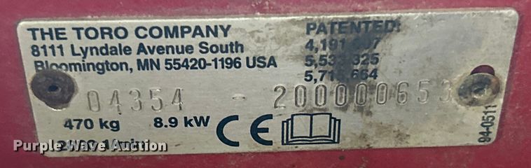 image for item EK4875 Toro Greensmaster 3100 reel mower