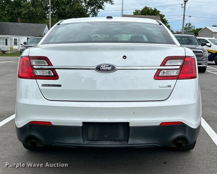 image for item EK4895 2015 Ford Taurus Police Interceptor 