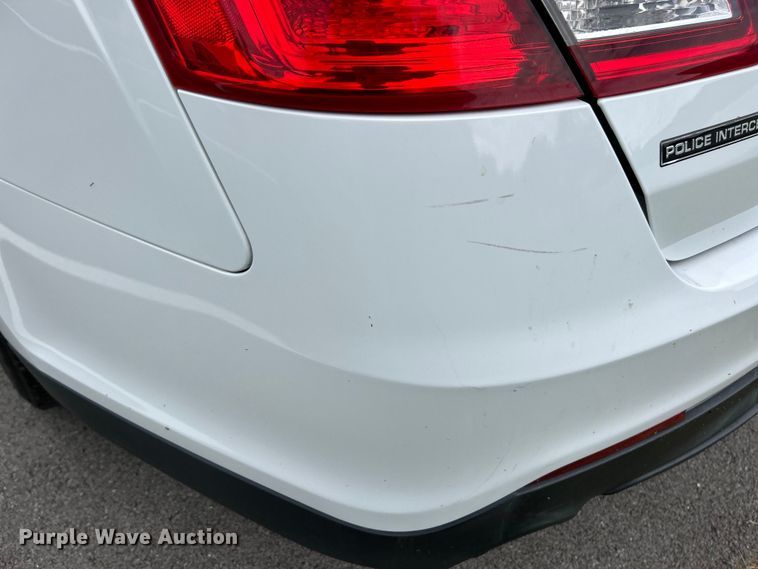 image for item EK4895 2015 Ford Taurus Police Interceptor 