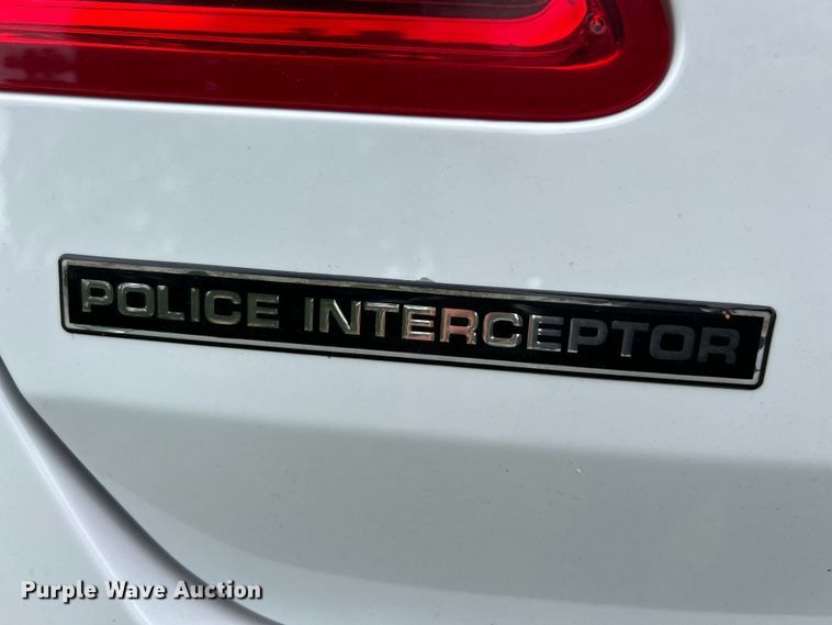 image for item EK4895 2015 Ford Taurus Police Interceptor 