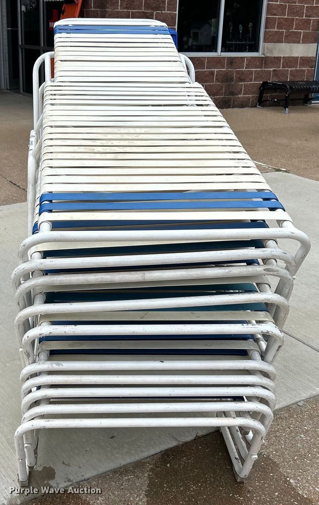 image for item EK4933 (20) pool lounge chairs 