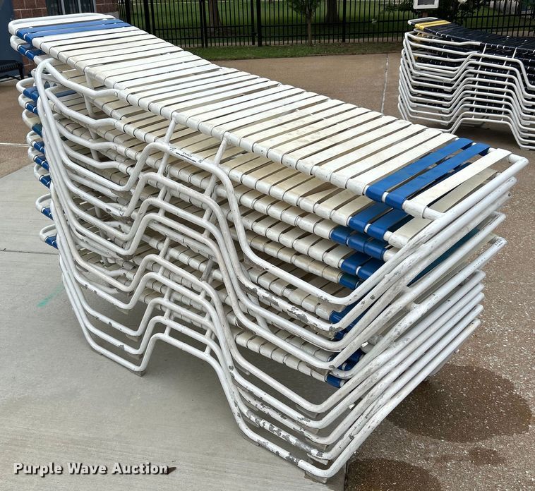 image for item EK4933 (20) pool lounge chairs 