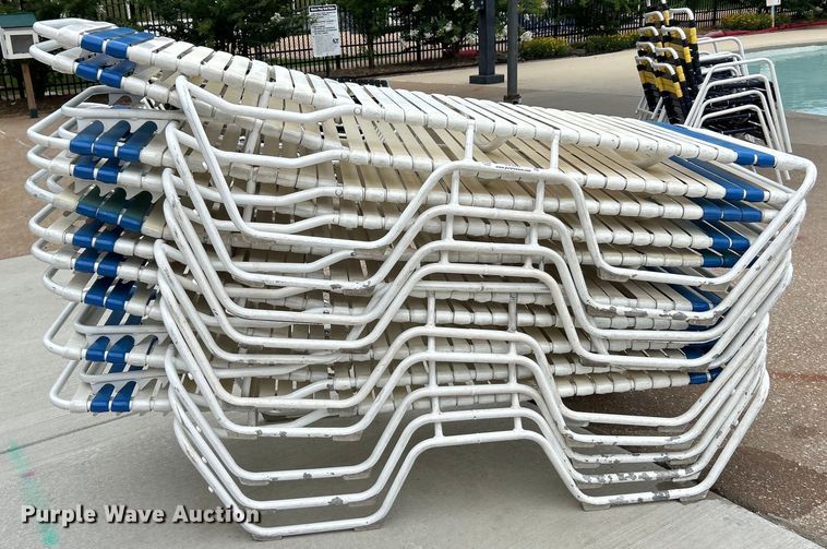 image for item EK4933 (20) pool lounge chairs 