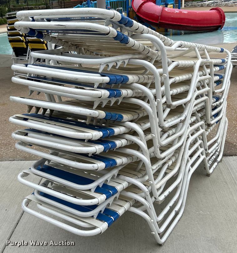 image for item EK4933 (20) pool lounge chairs 