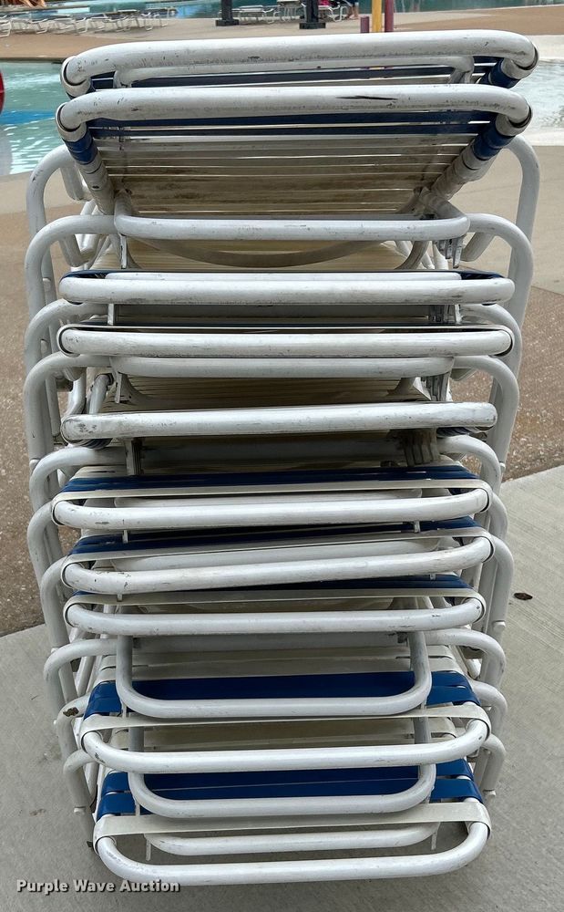 image for item EK4933 (20) pool lounge chairs 