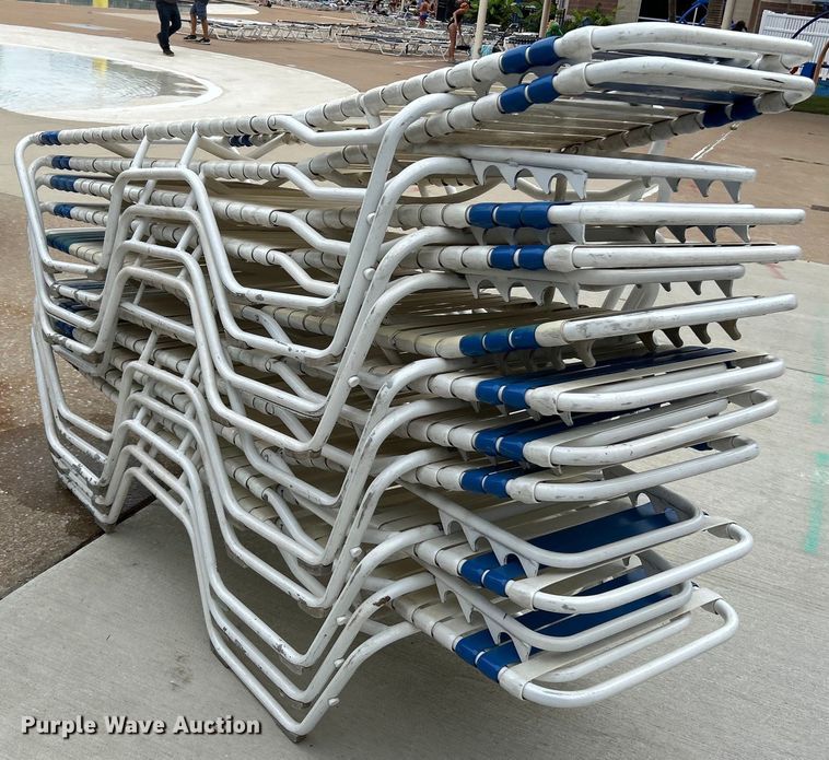 image for item EK4933 (20) pool lounge chairs 