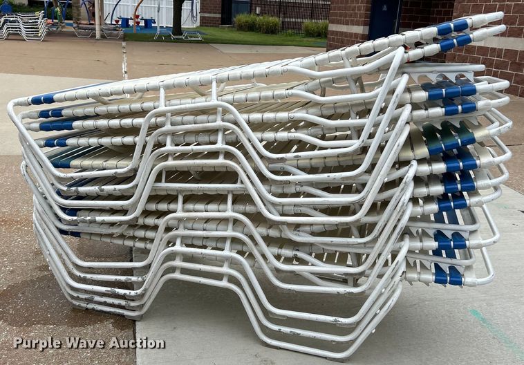 image for item EK4933 (20) pool lounge chairs 