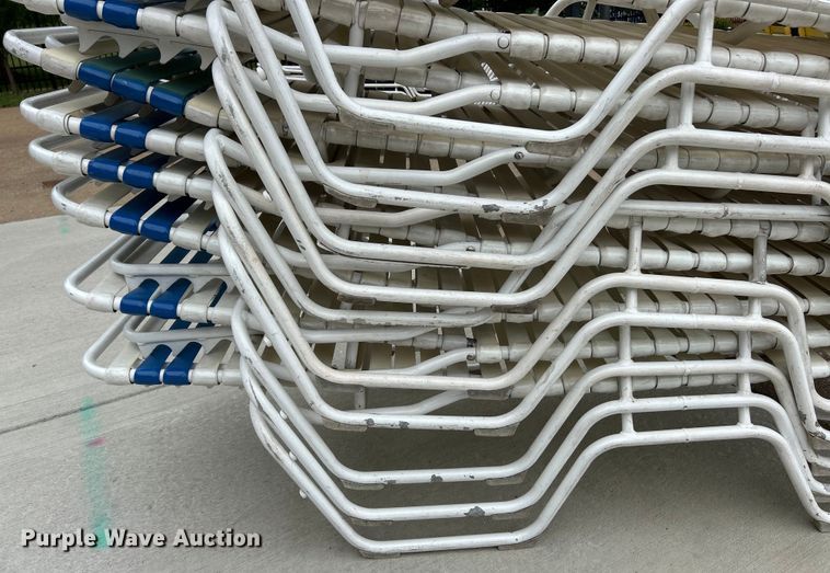 image for item EK4933 (20) pool lounge chairs 