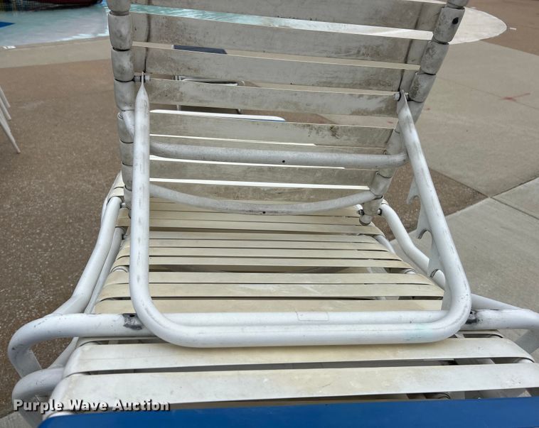 image for item EK4933 (20) pool lounge chairs 