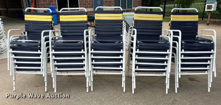 image for item EK4934 (25) pool chairs 