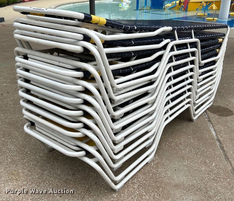 image for item EK4935 (25) pool lounge chairs 