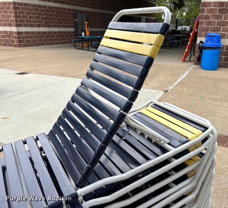 image for item EK4935 (25) pool lounge chairs 