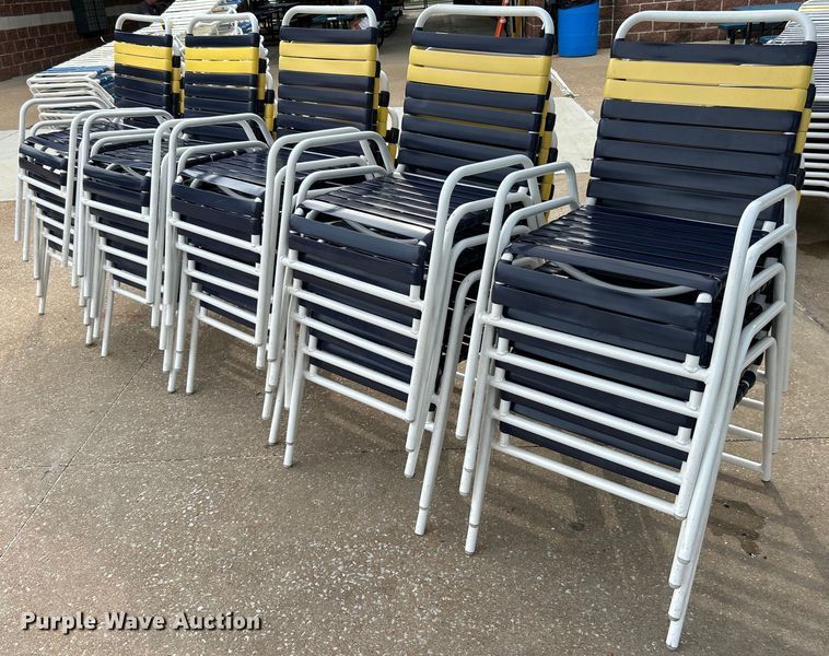 image for item EK4936 (25) pool chairs 