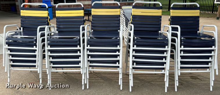 image for item EK4936 (25) pool chairs 