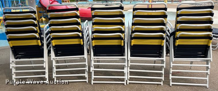image for item EK4936 (25) pool chairs 