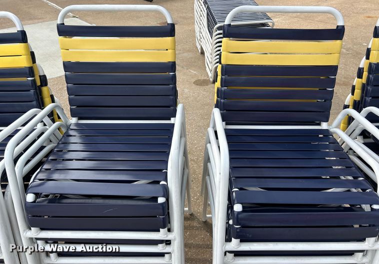 image for item EK4936 (25) pool chairs 