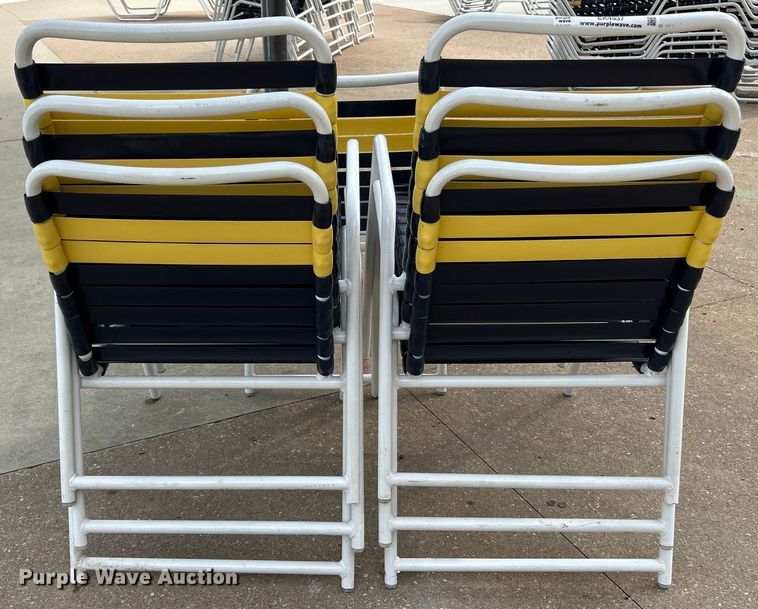 image for item EK4937 (7) pool chairs 