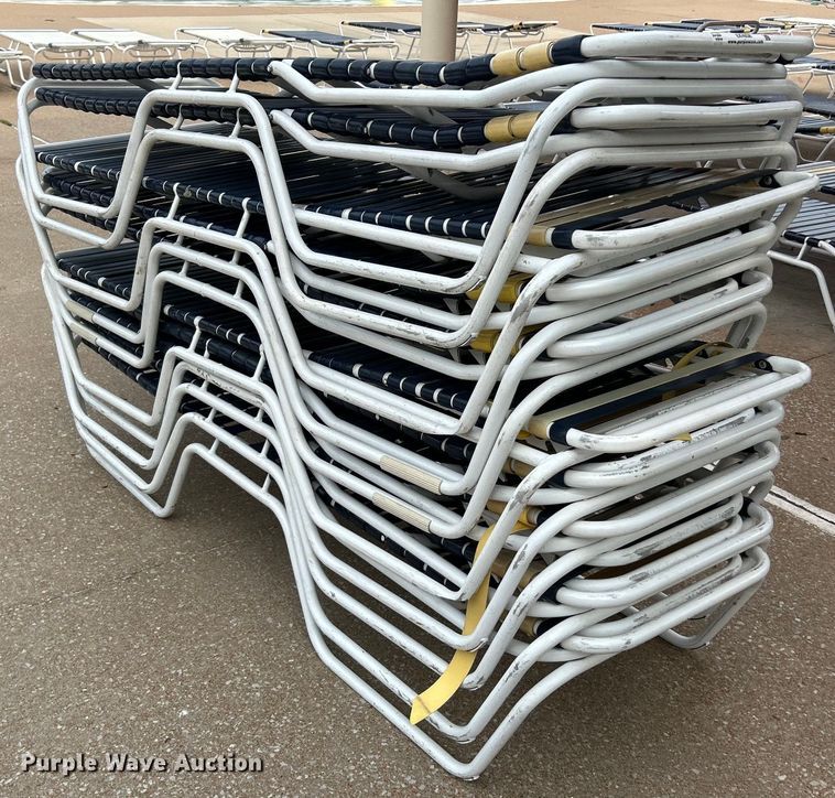 image for item EK4938 (25) pool lounge chairs