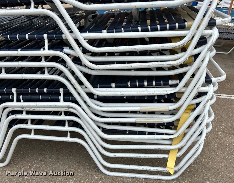 image for item EK4938 (25) pool lounge chairs