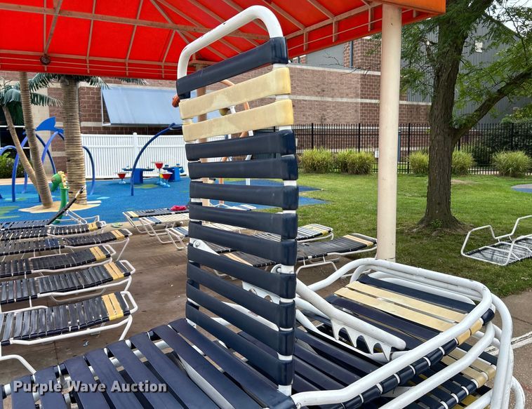 image for item EK4938 (25) pool lounge chairs