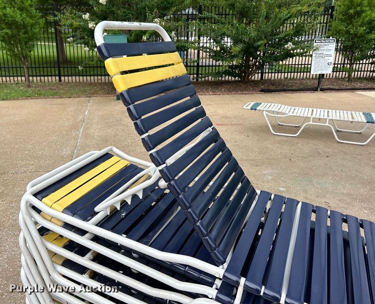 image for item EK4940 (25) pool lounge chairs 