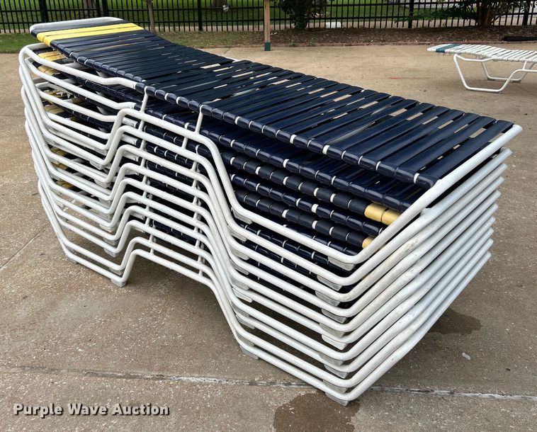 image for item EK4941 (25) pool lounge chairs