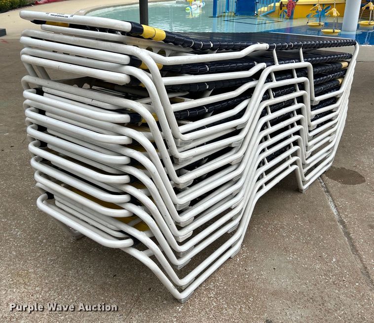 image for item EK4941 (25) pool lounge chairs