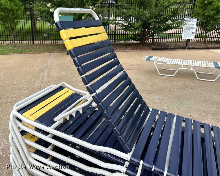 image for item EK4942 (25) pool lounge chairs 