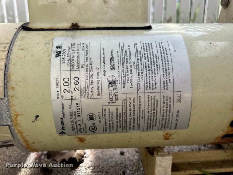 image for item EK4943 (3) pool filter systems