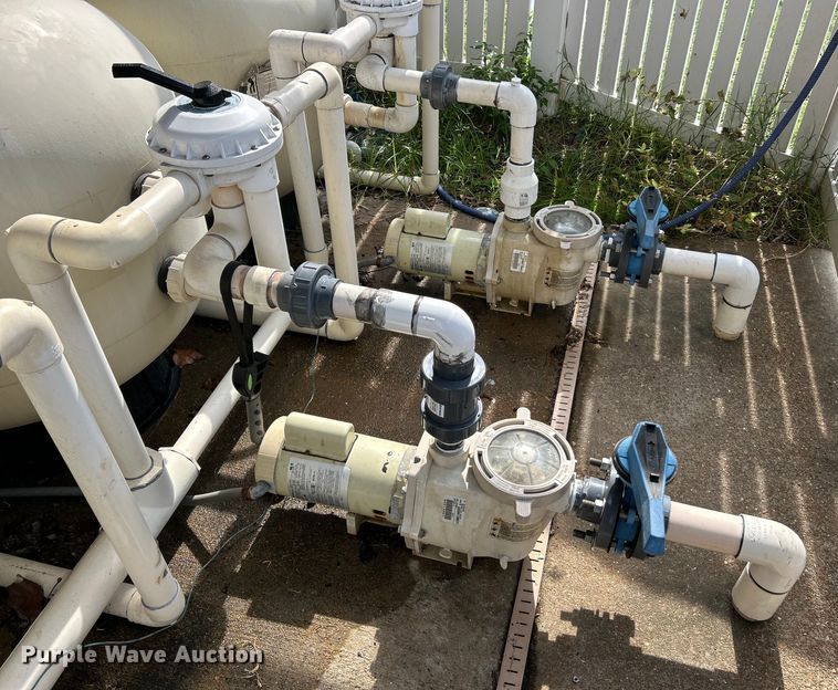 image for item EK4943 (3) pool filter systems