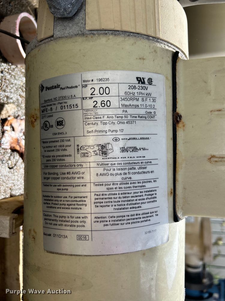 image for item EK4943 (3) pool filter systems