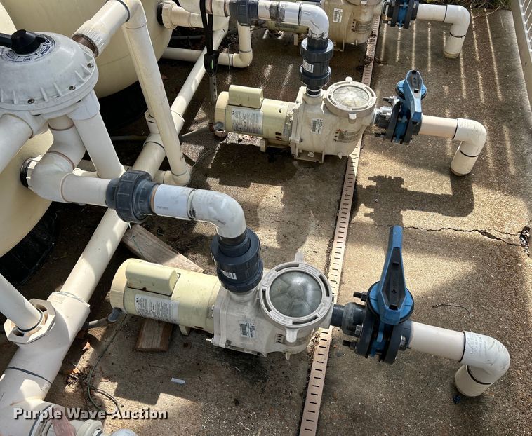 image for item EK4943 (3) pool filter systems