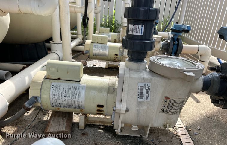 image for item EK4943 (3) pool filter systems