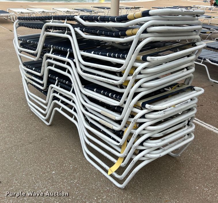 image for item EK4944 (25) pool lounge chairs