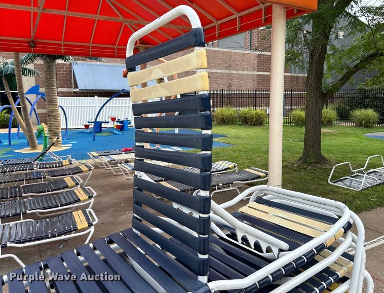 image for item EK4944 (25) pool lounge chairs