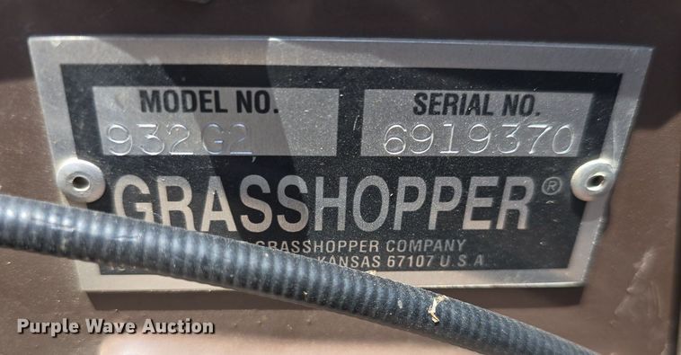 image for item EK6073 Grasshopper  932 ZTR lawn mower